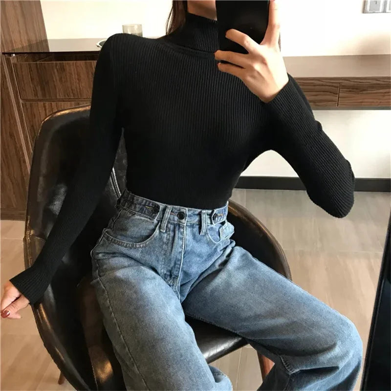 Autumn Winter Thick Sweater Women